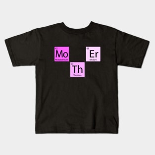 Mothers Day Shirt Mothers Periodic Element Funny Gift Kids T-Shirt